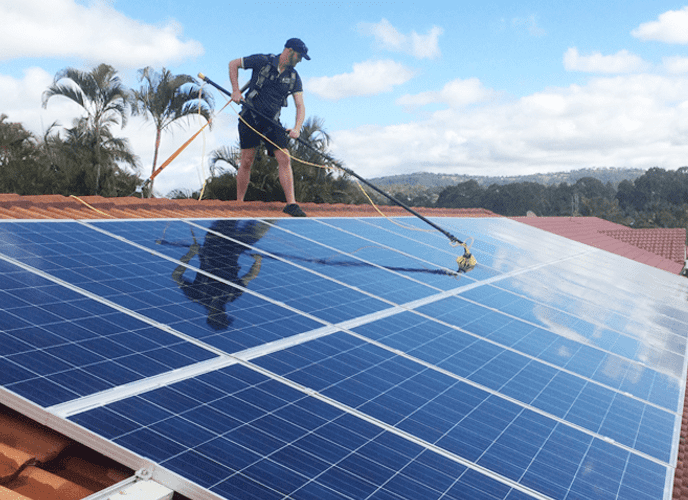 solar panel maintenance